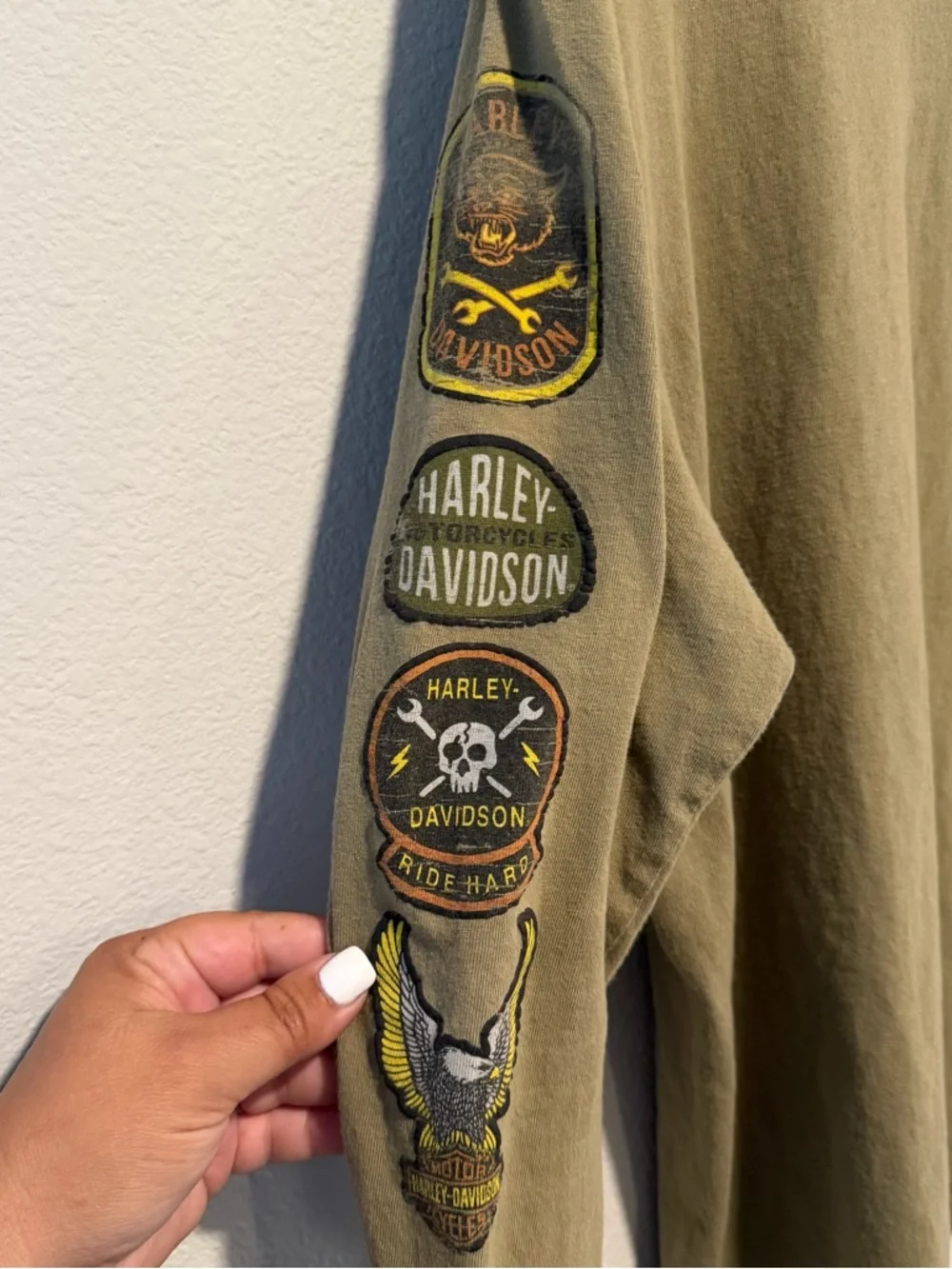 Harley-Davidson Long Sleeve Double Sided Graphic Tee - Honolulu, HI - Picture 4 of 10